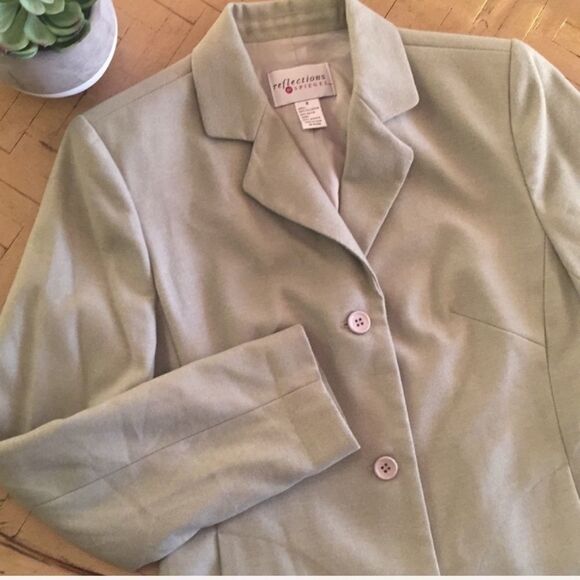 Celery Green Jacket by Spiegle Size 4 NWT Blazer - Picture 1 of 8